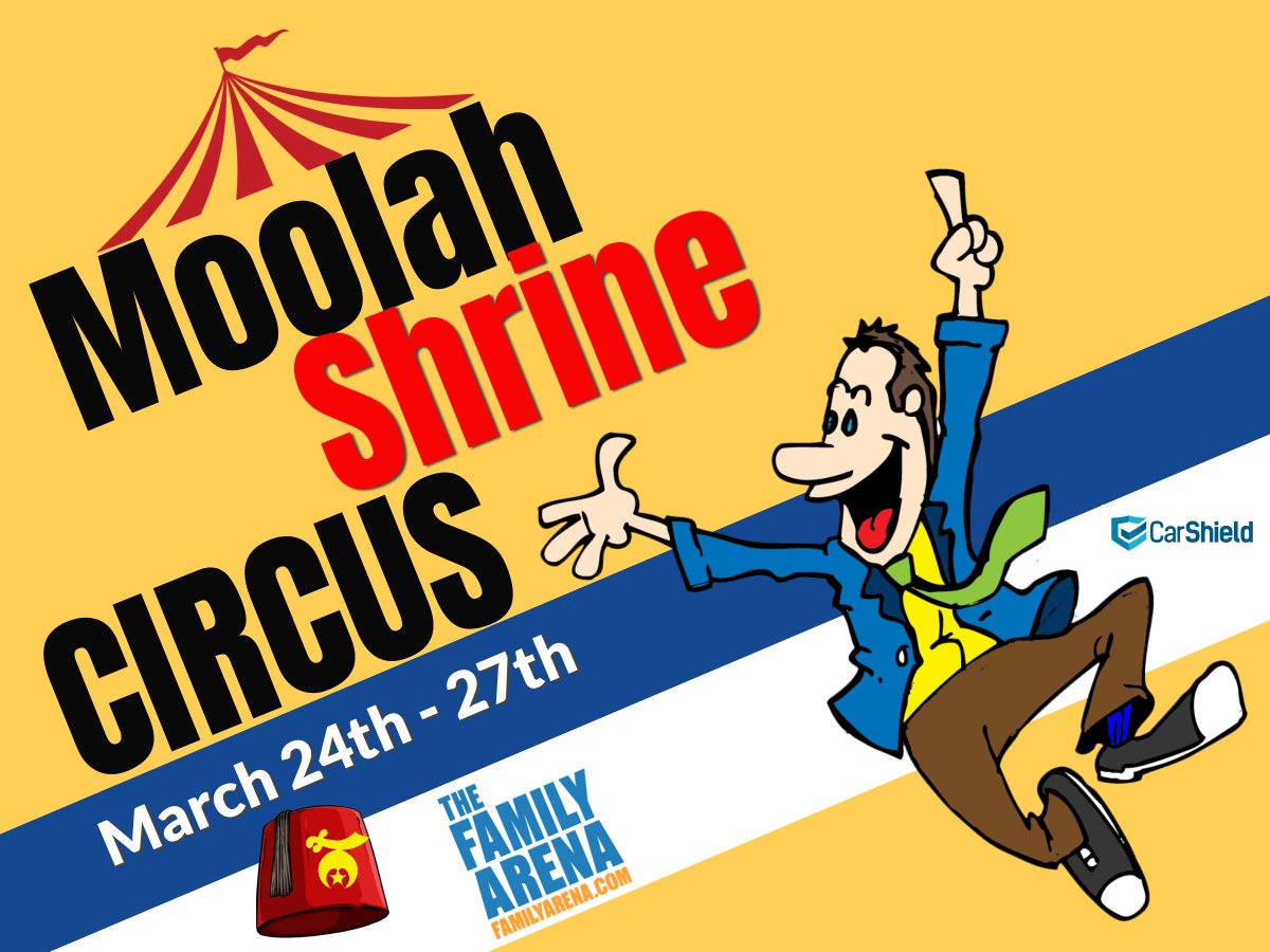 moolahcircus's tweet photo. All New Show
Moolah Shrine Circus! 
Join the fun and excitement. 
https://t.co/ytISCviBzd 
#circus #familyarena #entertainment 
#clowns #familyfun https://t.co/Qq8mCX0his