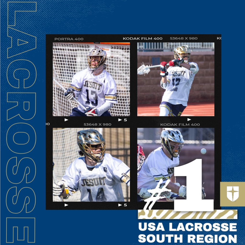 JesuitAthletics's tweet photo. RANGERS ARE MOVING UP! @JesuitLacrosse is now the top-ranked team in the @USALacrosseMag South Region, announced this afternoon by the publication. The Rangers are 5-1 on the year following a win over Western on Monday and are back in action today! https://t.co/WEfvHxhXHI https://t.co/dDBRob4JtE