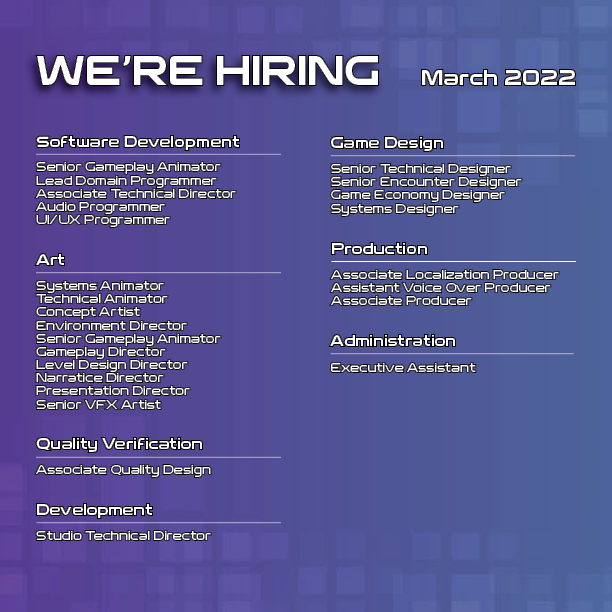 Do you want to be a part of the next Mass Effect, Dragon Age or Star Wars: The Old Republic games? Come work at BioWare!
bit.ly/3HOnaCo