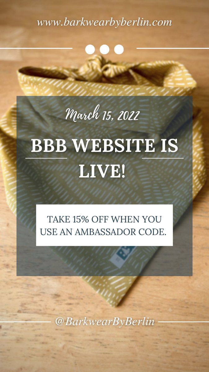 Barkwear By Berlin tweet media