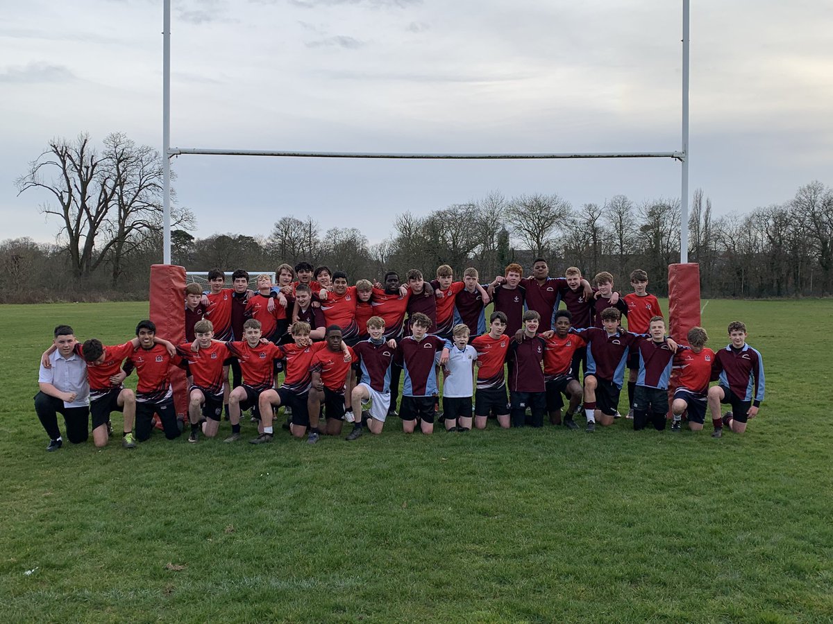 JOA_PE's tweet photo. Really proud of the Year 9’s - lost by 5 points but played some great attacking rugby! Congratulations @QueensSch_PE and thank you for hosting 🏉 https://t.co/Tp5VuA5y67