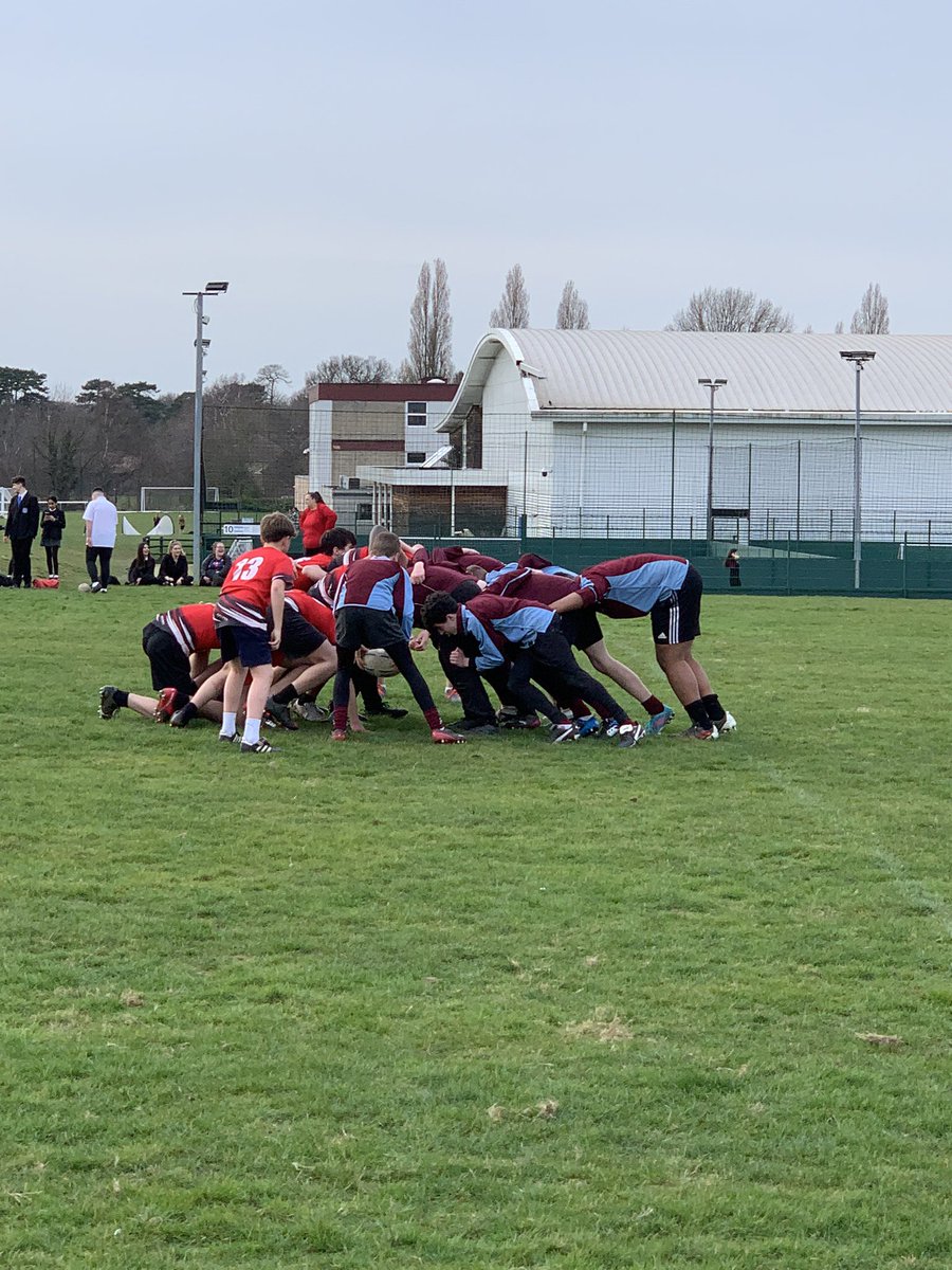 JOA_PE's tweet photo. Really proud of the Year 9’s - lost by 5 points but played some great attacking rugby! Congratulations @QueensSch_PE and thank you for hosting 🏉 https://t.co/Tp5VuA5y67