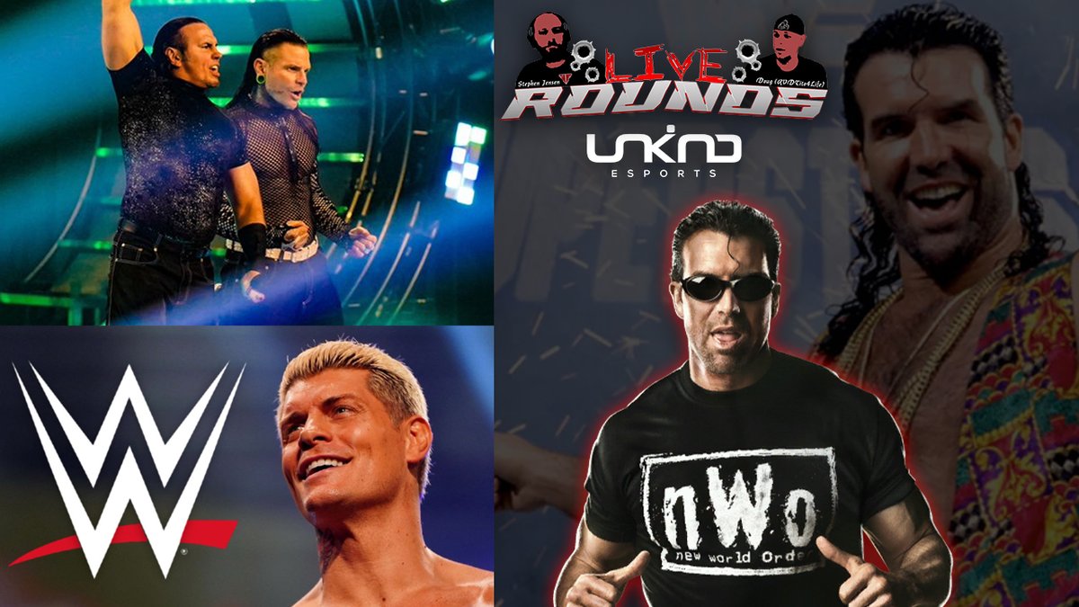 Catch up on last week's Live Rounds (w/ <a href="/OGTslay1974/">JMS Truthslayer</a>) presented by <a href="/unkindesports/">unkind eSports ™</a>: youtu.be/X_ZZl2eeWrQ

Join myself &amp; <a href="/AllEliteDoug21/">AllEliteDoug21</a> TONIGHT at 10:10pm EST as we share our memories of Scott Hall, discuss Cody Rhodes/WWE, Jeff Hardy in AEW + much more!
youtu.be/kFAghOToIkk