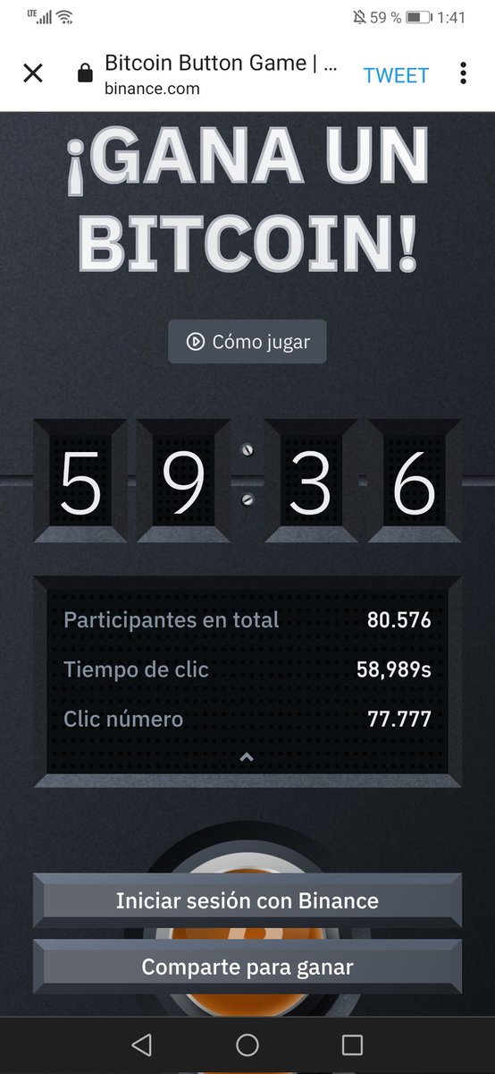 #BitcoinButton #Binance