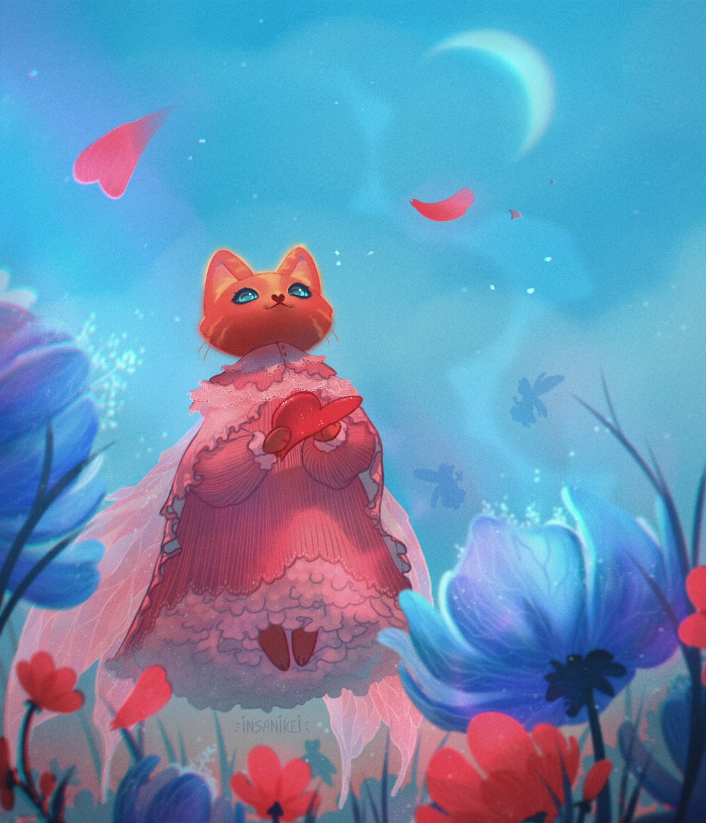 Found this illustration of a kitten fairy I drew a year ago and wanted to post it to say ❤️THANK YOU❤️ for supporting me here!
#artwork #illustration