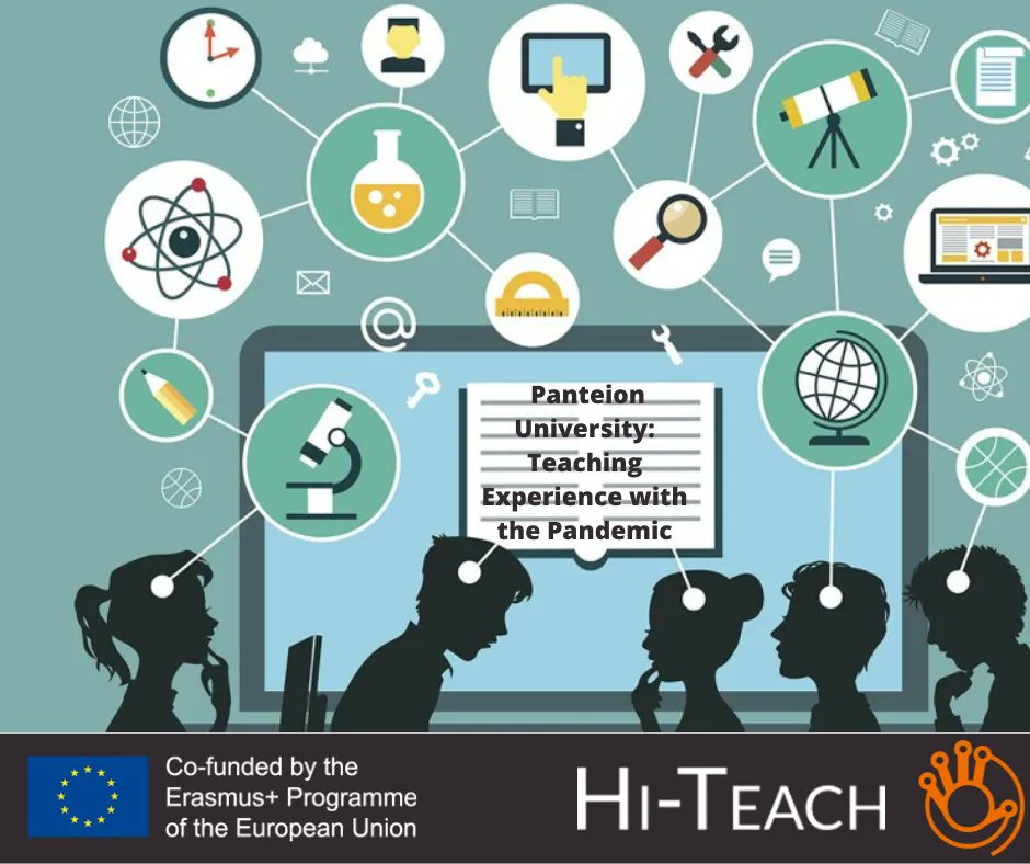 HiteachProject's tweet photo. Even before the pandemic in the University of Panteion their academics were using various e-tools 
👉 Read the full article on https://t.co/rbEbjdadsR
#hiteachproject #pandemic #university #erasmus+ #digitaltools https://t.co/UrTTrRb2R0