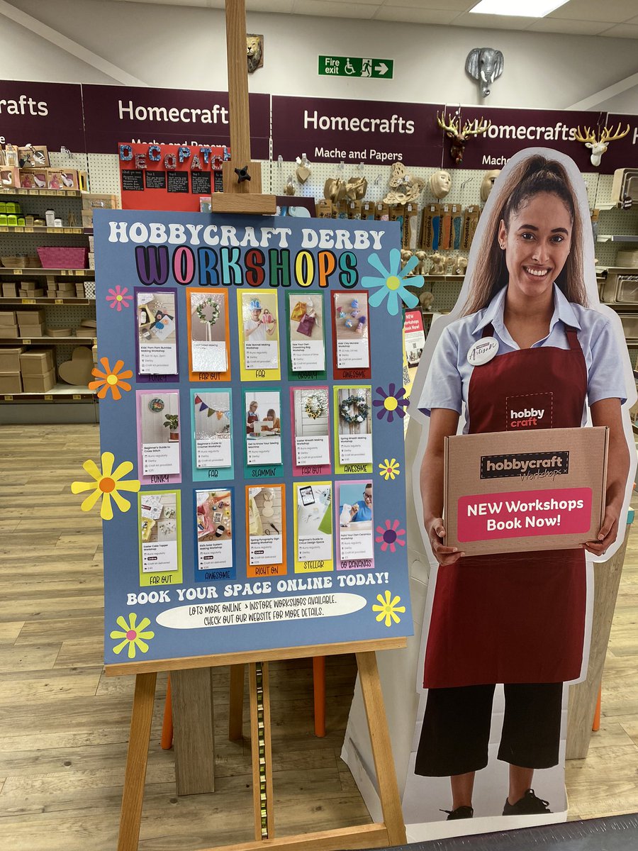 bolland_rob's tweet photo. @Hobbycraft_DBY definitely fit for Easter today https://t.co/CCHimHV0No