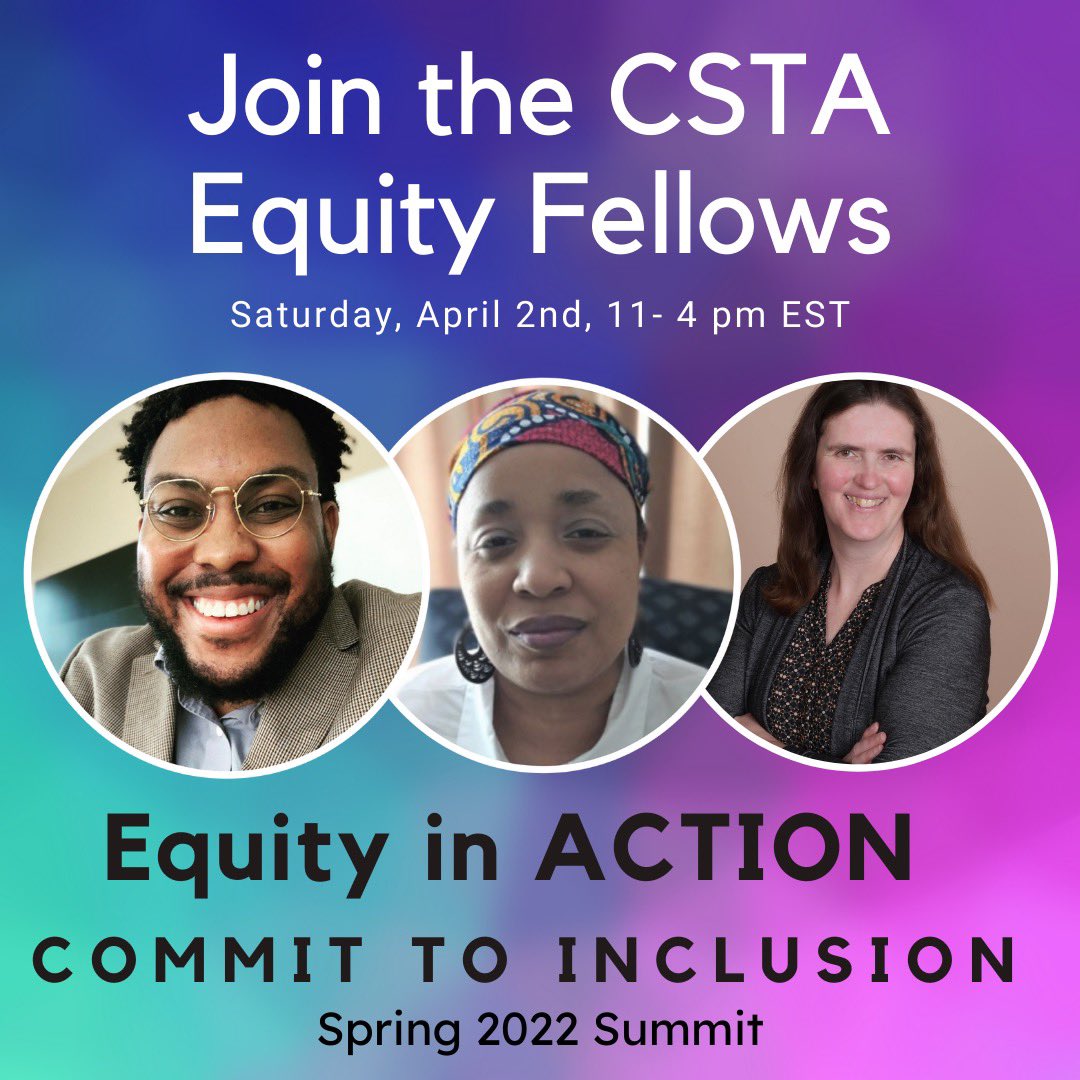 “But Tory, what about the hosts?” I’m glad you asked!!!! @cjbj9612, Gina Fugate, and myself will be the co-leading this year’s #CSTAEquitySummit. You already know how we do 😏 hope you’re ready to party ✊🏾