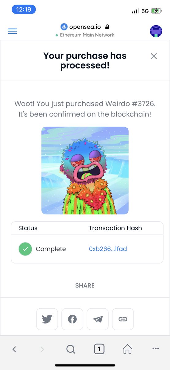 KingEliyas's tweet photo. Just copped Weirdo 3726 https://t.co/9e2JLqx3ar