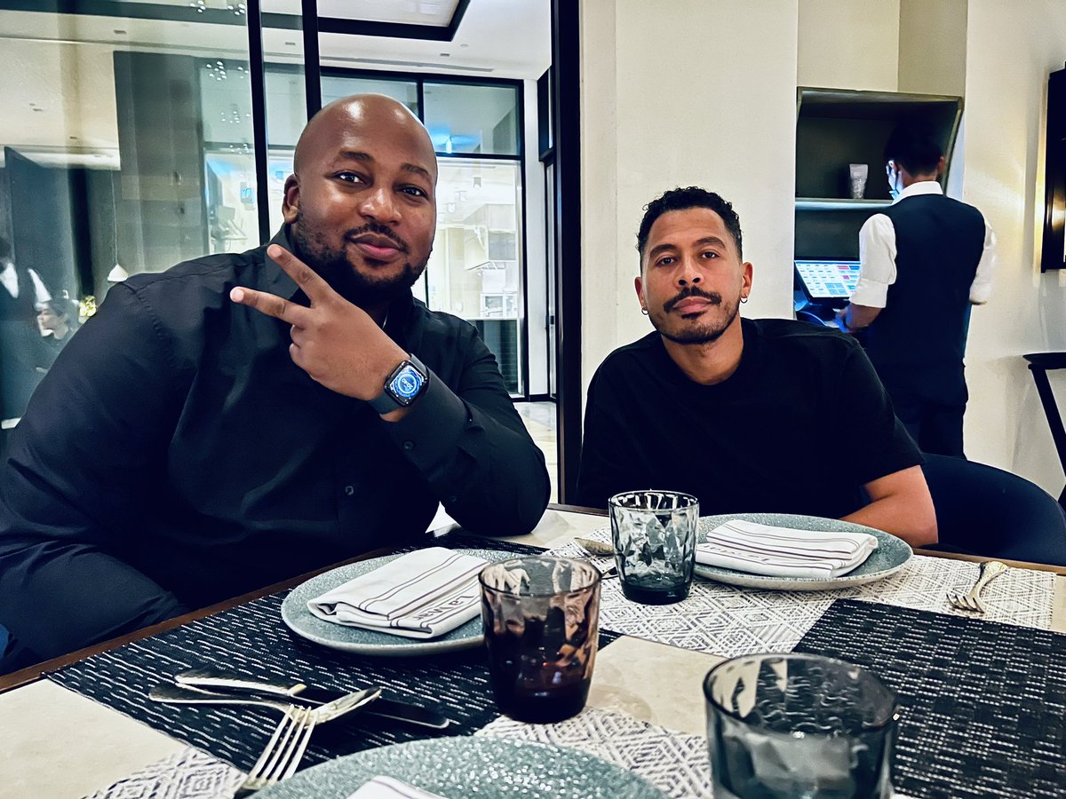 Qatar 🇶🇦 w/ my bro <a href="/Kashovski/">KASH KASHOVSKI</a> ✌🏾 out at Manko tonight ‼️