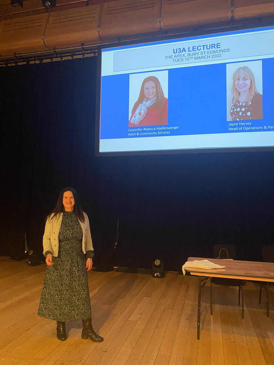 RHopfensperger's tweet image. It was great honour to be asked to provide a lecture today for the u3a at the Apex on all things adult social care.  A perfect opportunity to talk more about our I-Care social care campaign and raise awareness of social care. #supportsocialcare