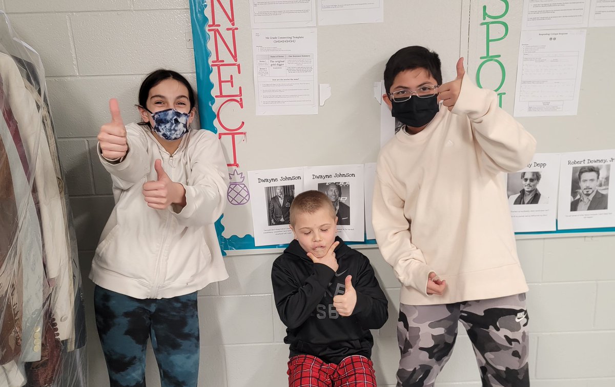HolmesDrama's tweet photo. We did it! The 6th graders finished their About Me WeVideos and uploaded them to Flipgrid so that they could share them with the class. #videoediting #planpracticeperform https://t.co/QtEbFvWtcq