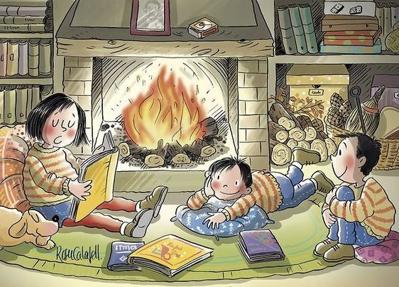 Readlax_Reading's tweet photo. Reading… very warm (illustration by Roser Calafell, https://t.co/aC7Kiq7KTu) #read #reading #readlax #education #readmore #speedreading #fastreading #books #book https://t.co/GQ2ltYjT7O