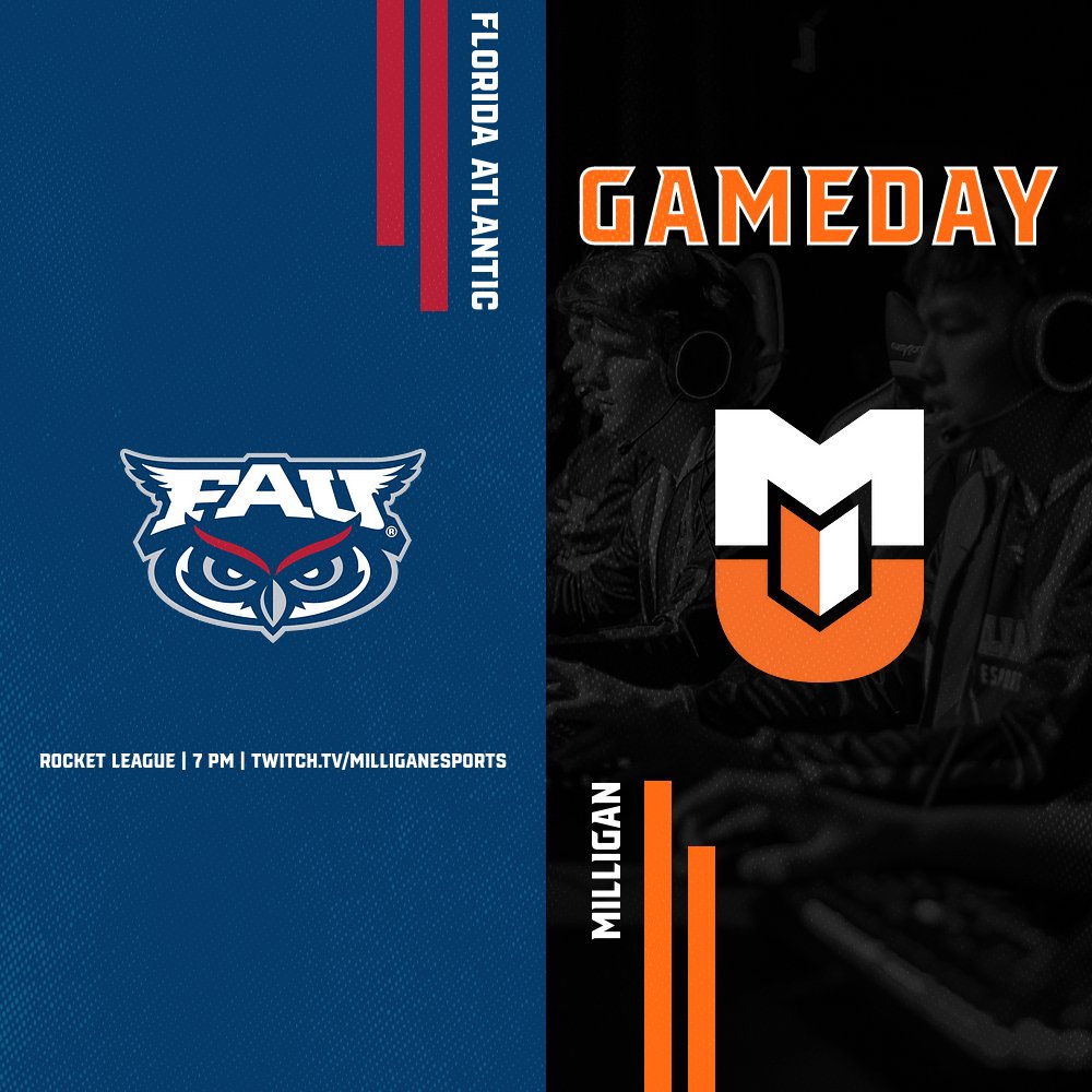 milliganesports's tweet photo. Join in on https://t.co/xmpONYDyn0 as Rocket League takes on FAU! #gobuffs #collegiateesports https://t.co/Ikt07QCJnw