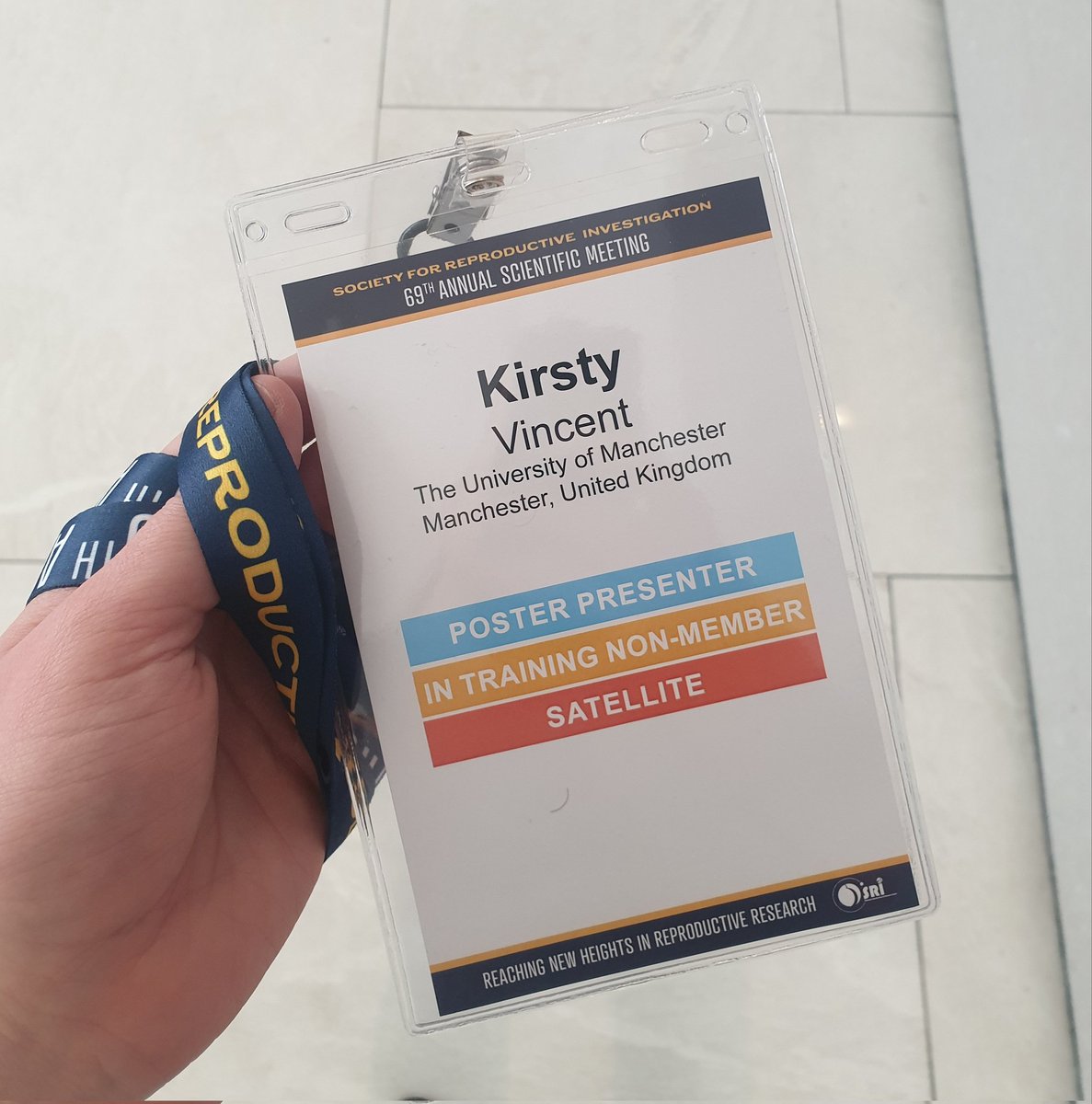 kirstyv95's tweet photo. Excited to be attending my first in-person conference in over two years! Day 1 of #SRI2022 with @IFPA_Official. 

Grateful for the travel grant from @FBMH_DocAcad to attend this great event! https://t.co/JxX2908D2q