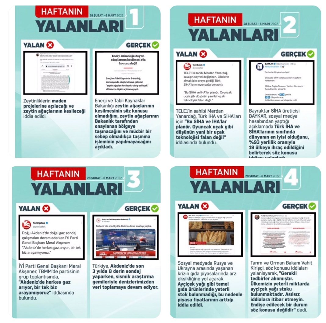 Yalanı alışkanlık haline getirmişler...
Haftanın Yalanları 
<a href="/GucluTRofficial/">GÜÇLÜ TÜRKİYE 🇹🇷</a>