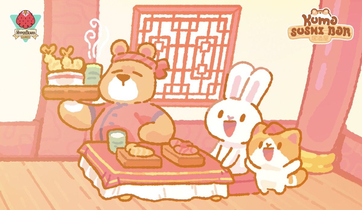 HyperBeard's tweet image. #KumaSushiBar is now available! 🐻🍣
Download it now and discover how amazing Sushi making can be! 🤩

Download:
iOS: app.adjust.com/1xwxm2q
Android: app.adjust.com/c1b3co3