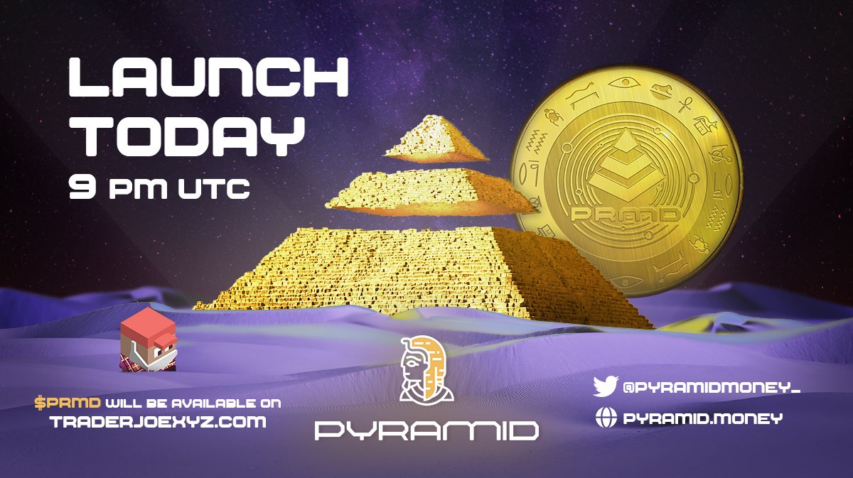 PyramidMoney_'s tweet photo. 🚨Launch has been delayed to TODAY 9PM UTC🚨

For your patience and trust, we have prepared some gifts for you

Each RT on this tweet will be considered for future airdrops. 🎁

Post your wallet address in the comment section. 

Turning notifications ON could be a good idea 👀🛎 https://t.co/QZWQoh3T8P