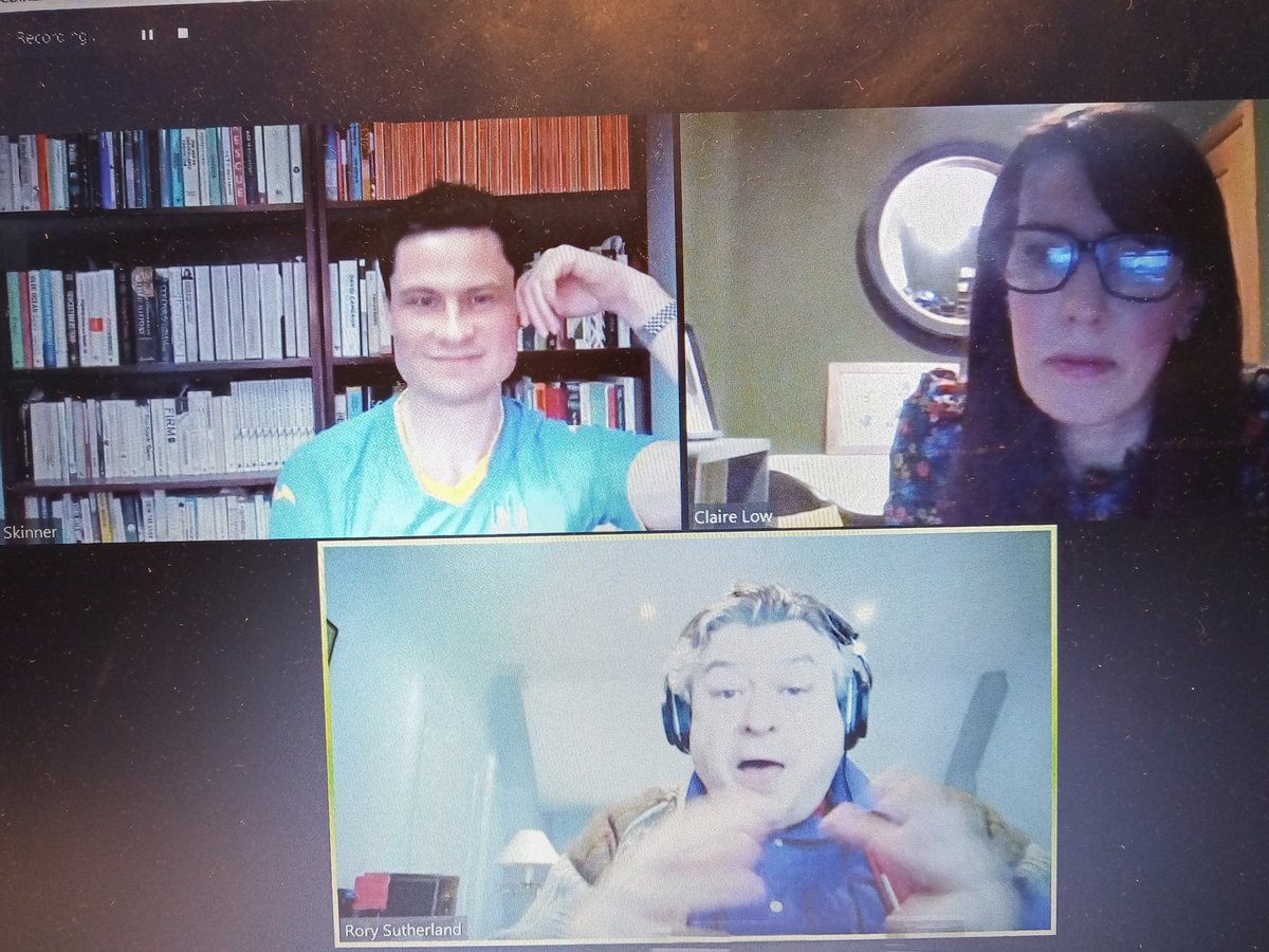 'Nobody boasts about how fast a cruise ship is!' An event with Rory Sutherland is always a fascinating journey. This is our <a href="/BeMarketingKind/">MarketingKind</a> xChange asking is marketing nearly there yet?
