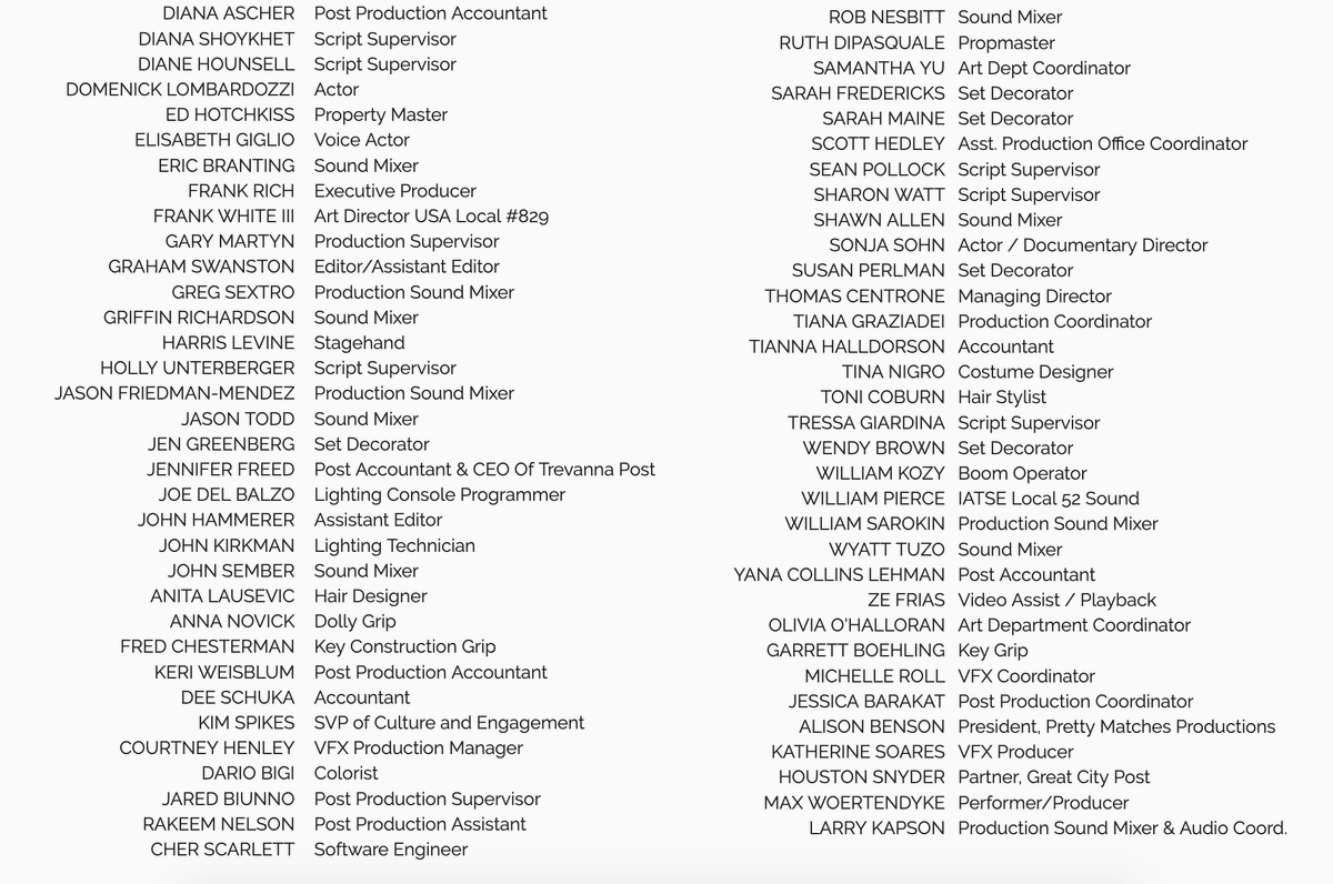 PostProdGuild's tweet image. THANK YOU to the below Members who signed our support letter!

@Local161IATSE @Local871 @IATSELocal52 @iatse828 @ICGLocal600 @Local479 @iatse58 @IALocal695 #IATSE480 #IATSE800 @USA829IATSE @IATSE798 @USA829IATSE @sagaftra 

Read the full letter below:
tinyurl.com/5xdj3at6