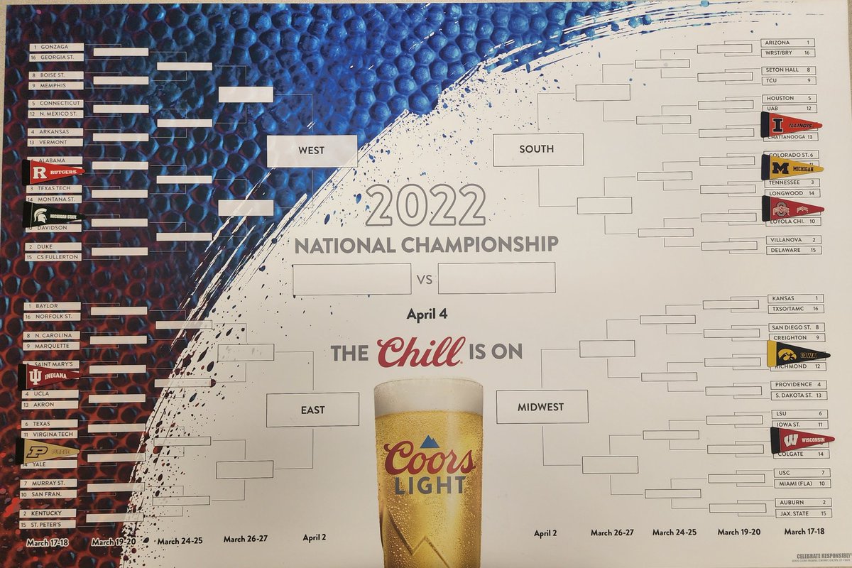 DanHenryDist's tweet image. We're getting our brackets filled out. How about you?
#MarchMadness #letthemaddnessbegin