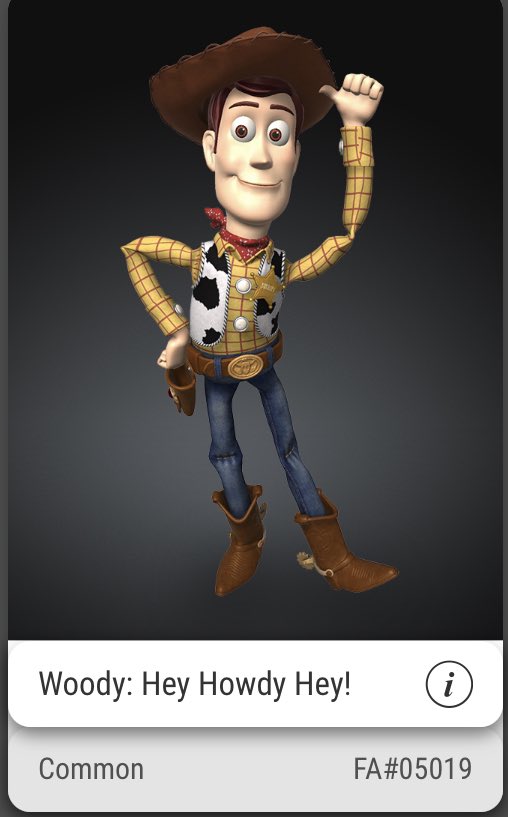 VevevLG's tweet image. ❗️❗️WOODY giveaway❗️❗️

How to enter the giveaway-&amp;gt;
1) Purchase something out of my shop today. Gems or collectibles.

2) follow me and @FosterHilt 

3) Like and retweet 
Winner will be announced within 72h
Gl! #Vevenftgiveway #NFTGiveaway #veve #VeVecollectibles #vevefam
