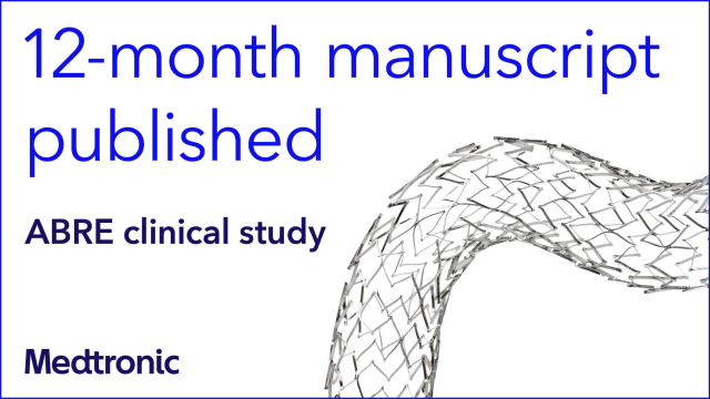 socialmatt's tweet photo. Our commitment to clinical evidence distinguishes Medtronic. Publication of 12-month clinical study data for the Abre™ venous self-expanding stent system is just one more example of this commitment. #MedtronicEmployee https://t.co/prI4cza8Yn https://t.co/9Np9ZZCWZ1
