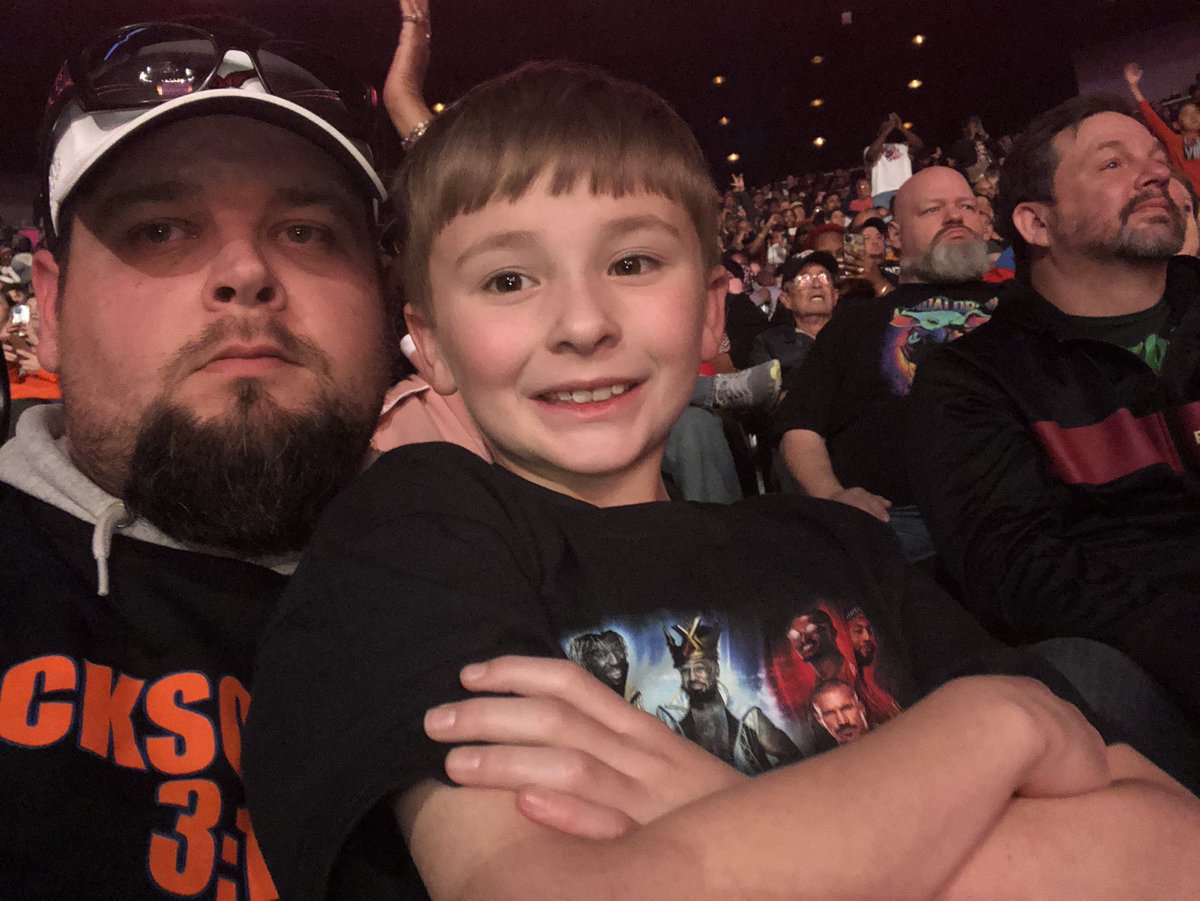 Had a blast with my best friend at Monday Night Raw!!! #Jacksonville316