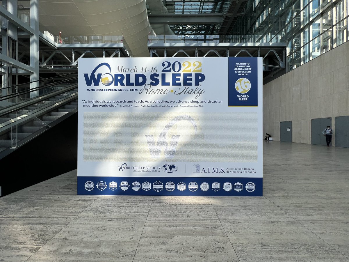A super fun and inspiring experience as a student at my first conference! Lots of ideas for future research and introductions…thank you <a href="/_WorldSleep/">World Sleep Society</a> for organising! <a href="/DagmaraLilas/">Prof Dagmara Dimitriou</a> <a href="/uclserl/">UCL Sleep Education and Research Lab (SERL)</a> #WorldSleep2022