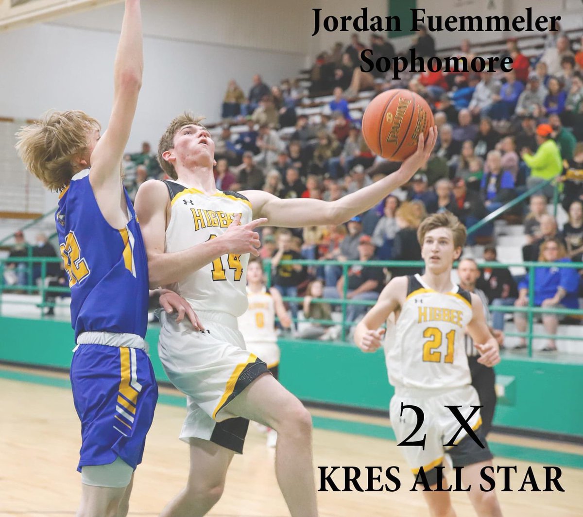 Congratulations to Sophomore Jordan Fuemmeler for being named a KRES All-Star for the second time! @jordanfuemmeler @centralmoinfo @PrepHoopsMO @missouri_sports @HigbeeTigers @FayettePaper @moberlymonitor