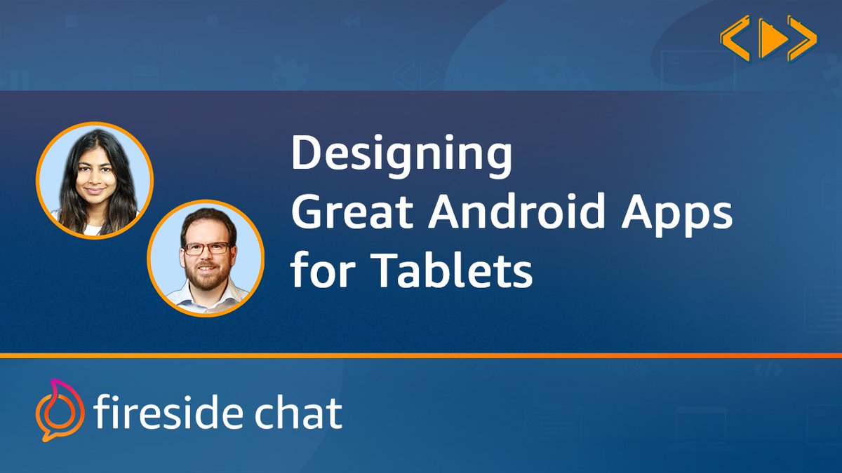 Mariuxtheone's tweet photo. LIVE NOW on https://t.co/xLgHRkBBZa with #AmazonFireSideChat! Today's topic: Designing Great Android Apps for Tablets! #androiddev #design #apps https://t.co/6S48UNrBLx