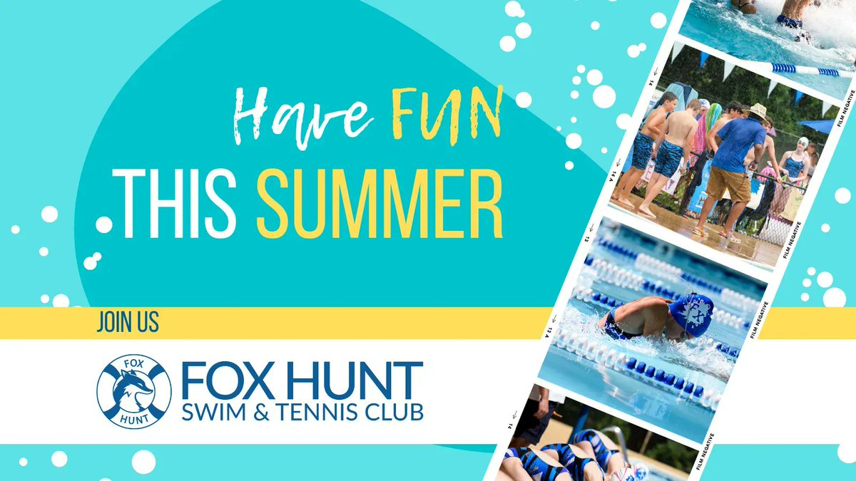 😎 Have FUN this summer! We are now accepting registration for permanent and associate memberships. 

Join us NOW 👉 buff.ly/37s6os6

#summeriscoming #jointhepool