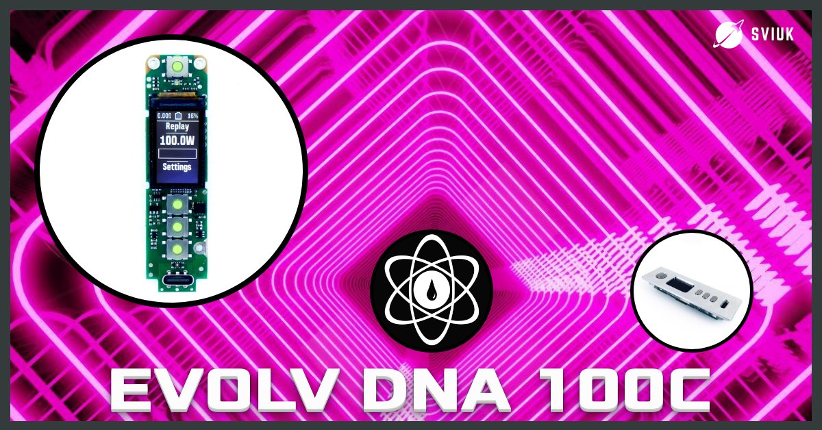 Stealthvape1's tweet photo. ⚡The DNA 100C by Evolv⚡
Buy yours directly from the Official Evolv EU & RoW Warranty & Repair Service now!
https://t.co/gCE4ewc5ls
#vape #dnaboard #modmaker #evolv #stealthvapeUK #evolvDNA #DNA100C https://t.co/cMJVESYFOZ