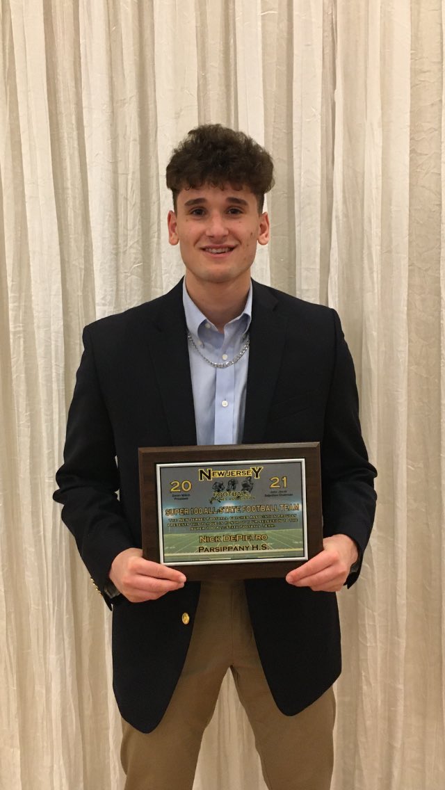PHSDebo's tweet photo. Congratulations to Nick DePietro on being named to the NJFCA Super 100 team. Tremendous honor. https://t.co/Gkqy0GpQ7W