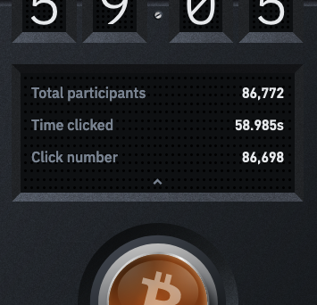 BLunaticsClub's tweet photo. Play do #BitcoinButton #Binance @binance https://t.co/OXgcoWNnBY