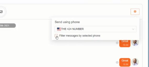 Need to see all the #SMS messages associated with a number? Now if multiple people share 1 phone number for texting with a contact, you can see all the communication on that number and not just your own. See if 2 SDRs or account managers are trying to contact the same person.