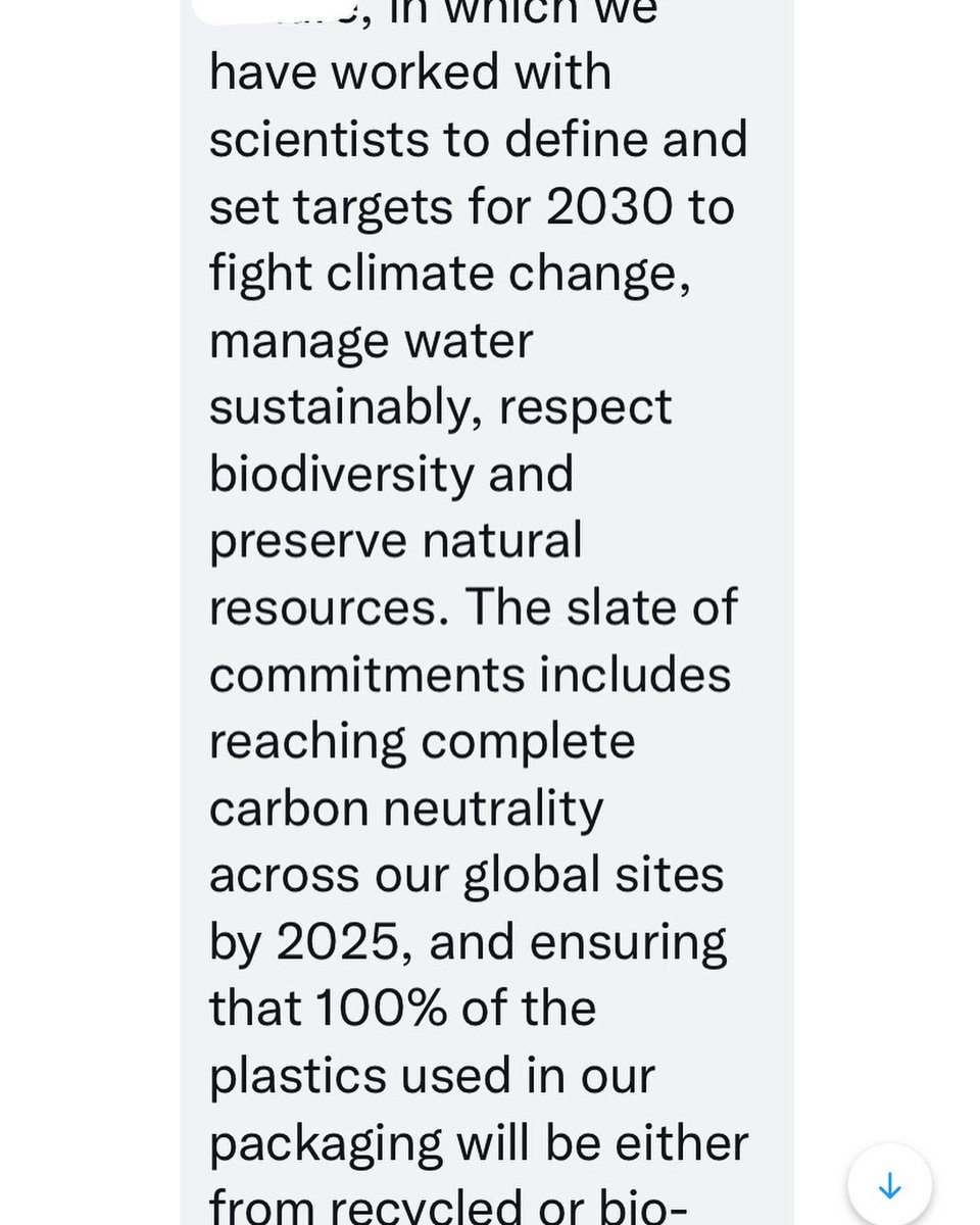 The only DM’s I slip into are corporations😉

PCR is (post consumer) recycled plastic. Some companies utilize it. I couldn’t tell if my favorite SPF (regrettably not yet in glass or refillable) was.

Encouraged by @drwhitneybowe I asked. 

They don’t…time to find a new spf.