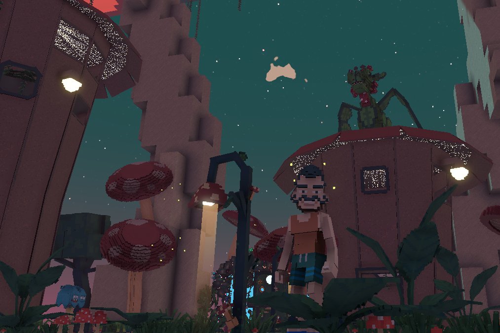 PSxCrypto's tweet photo. @TheSandboxGame I just participated in the daily #SandboxAlphaS2Contest for a chance to earn up to 1,000 $SAND! Starting March 15 - Selfie with the mushroom dragon. Check out my screenshot below! 👇 #SandboxAlphaS2 https://t.co/csnysJcuDW