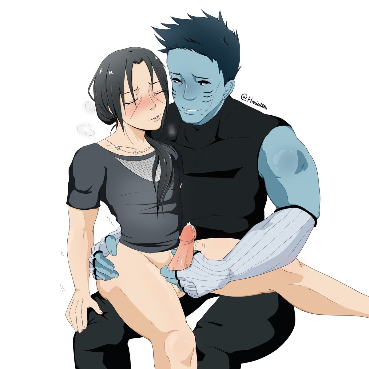 Haricottes's tweet photo. NSFW 🔞 #kisaitaweek2022 Day 4 -  Canon divergence AU/Soft as feather https://t.co/8U4hnbdBtE