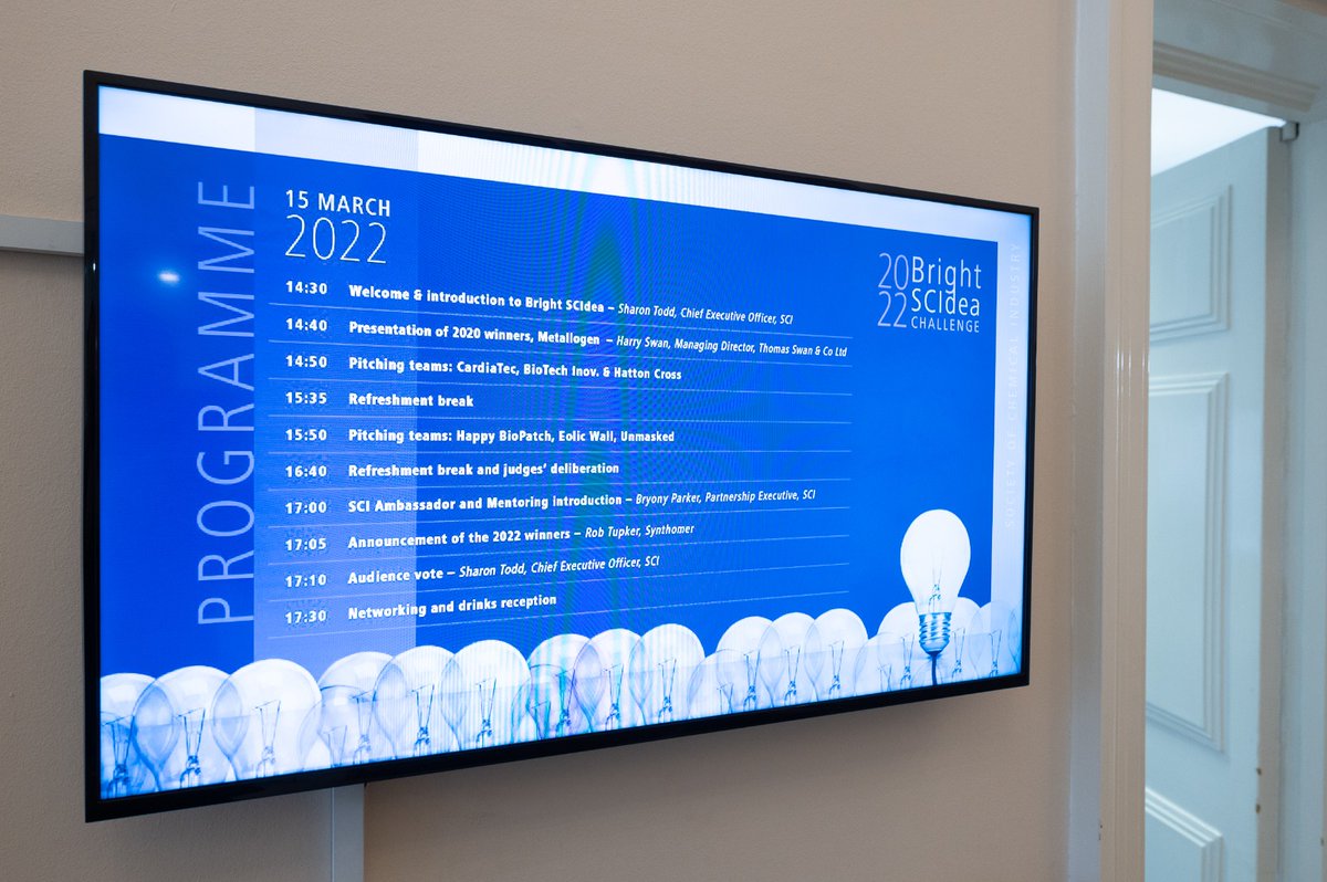 SCIupdate's tweet photo. We have had the most amazing 2022 Bright SCIdea event, celebrating diversity of innovation from the Next Generation.
Thank you to our judges, our teams and those who made it possible by supporting it @Synthomer_Group, @Johnson_Matthey, @Unilever, @Syngenta & @EIP #BrightSCIdea https://t.co/T9ZSkXzIn1