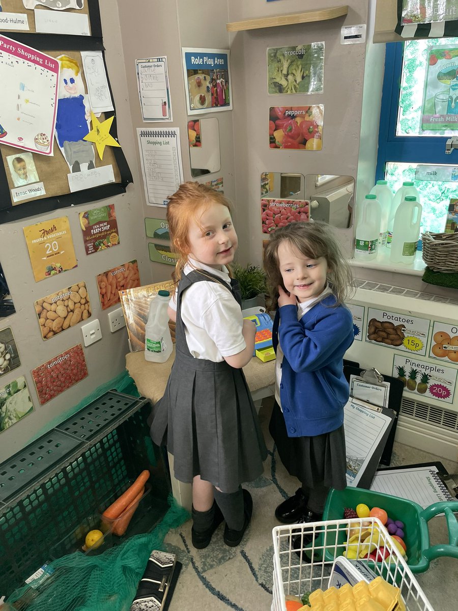 PCPPandas's tweet image. Prescot Farm Shop is now open. We love our new role play area! #oracy #psedevelopment