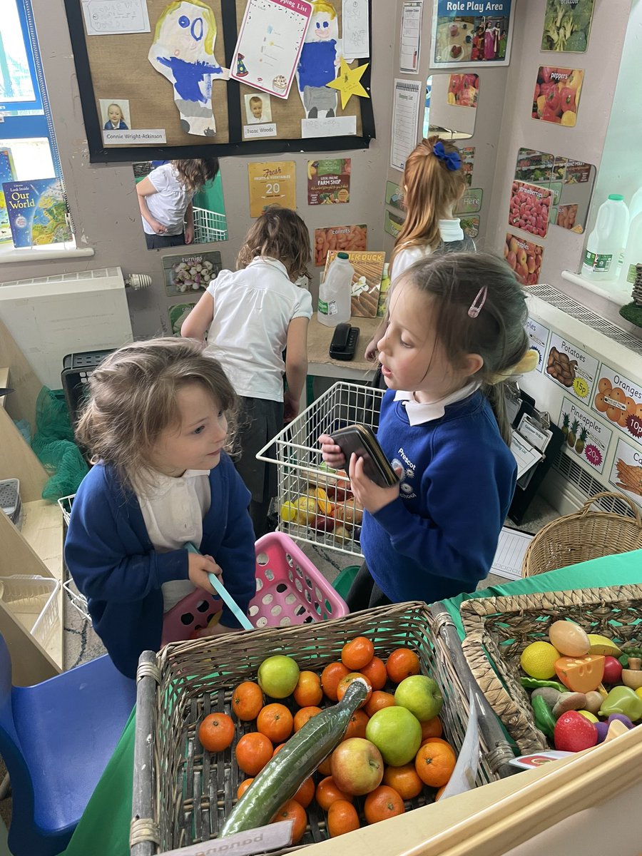 PCPPandas's tweet image. Prescot Farm Shop is now open. We love our new role play area! #oracy #psedevelopment
