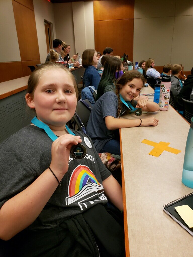 We are so proud of our Tome students!  Today our team placed FIRST in the Tome Reading Bowl at Tome Con!  They competed in 4 rounds against 4 other teams to show off their knowledge!  Proud is an understatement! <a href="/Hall_Schools/">Hall County Schools</a>