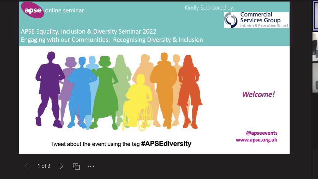 StretfordJane's tweet photo. Excellent @apseevents seminar today. Would highly recommend for anyone wanting to understand more about Equality Inclusion and Diversity #apsediversity https://t.co/EQw8lZrmsF