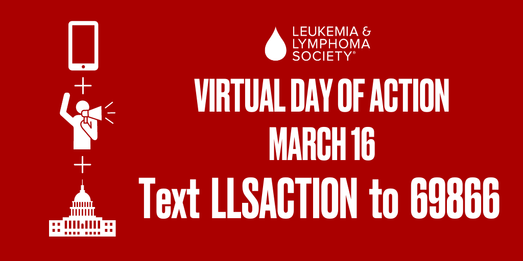 bcutd_advocacy's tweet photo. There's still time to join thousands of patients and their families for our virtual day of action tomorrow. Just text LLSACTION to 69866 to start making a difference in the lives of cancer patients today! #LLS4Action https://t.co/HMwCwnC9n2