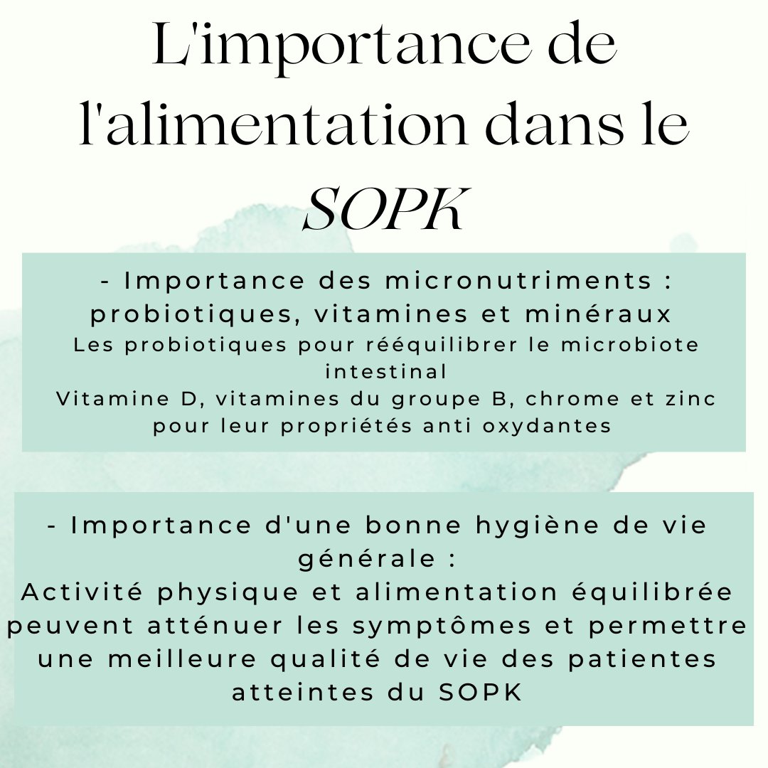 Connaissez-vous l'importance de la prise en charge nutritionnelle et micro-nutritionnelle du SOPK ? #dietetique