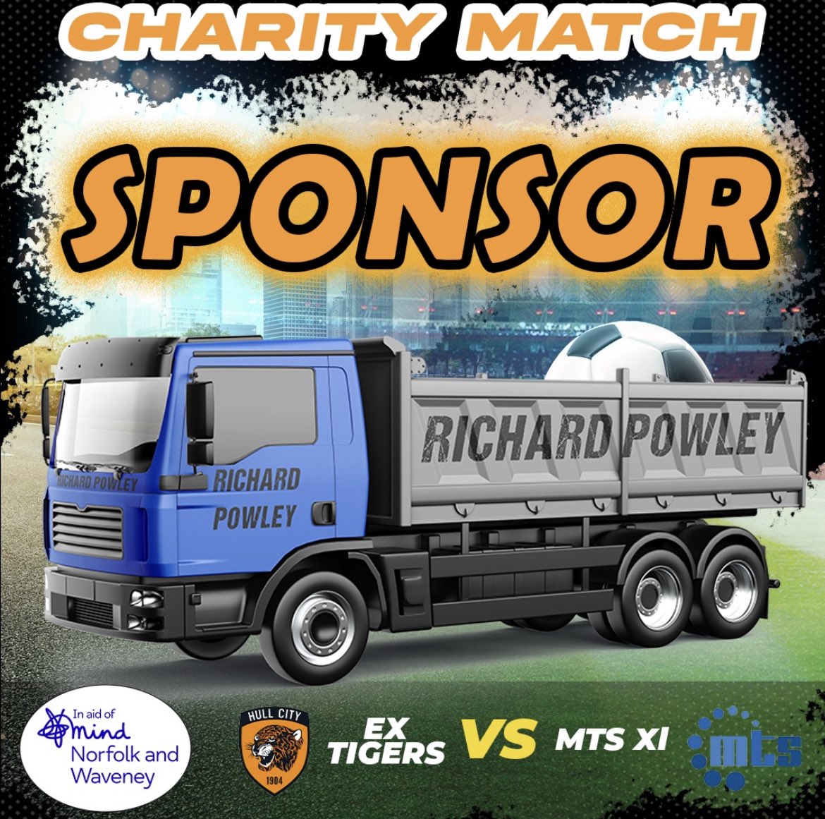 We would like to thank Richard Powley Transport for being <a href="/NorfolkMind/">Norfolk and Waveney Mind</a> ‘Hospitality Sponsor’ for the day.