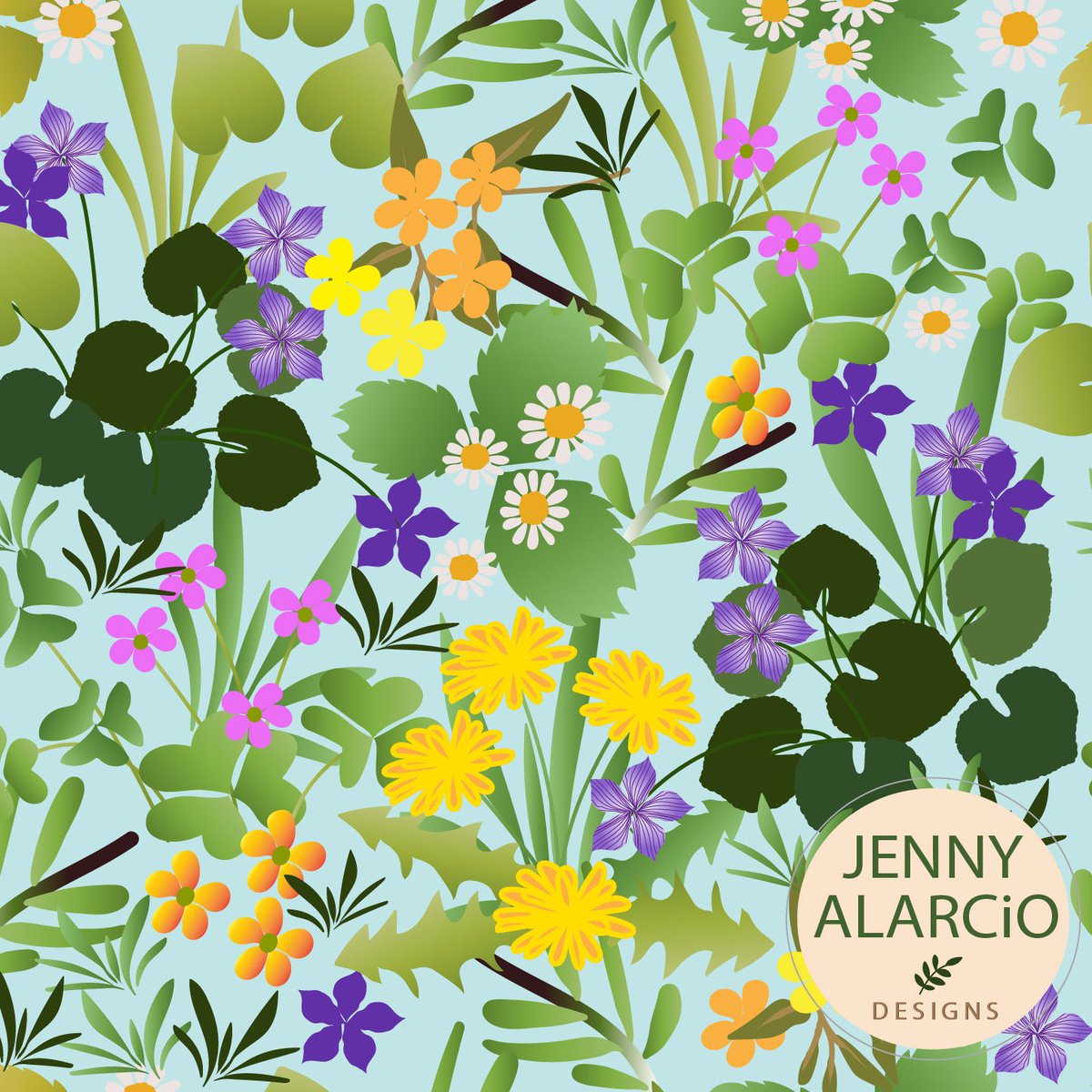 AlarcioJenny's tweet photo. My entry for the "In the weeds" theme of spoonflower design challenge.

#spoonflowerdesignchallenge   #jennyalarciodesigns https://t.co/wKIfb5yCcf