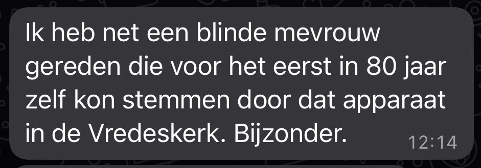 RalfBoland's tweet photo. Een bekende van mij die vrijwilliger is voor Katwijk rijdt mee appte me dit.

Het toont hoe belangrijk een inclusieve samenleving is! https://t.co/VEP9RxDiZx