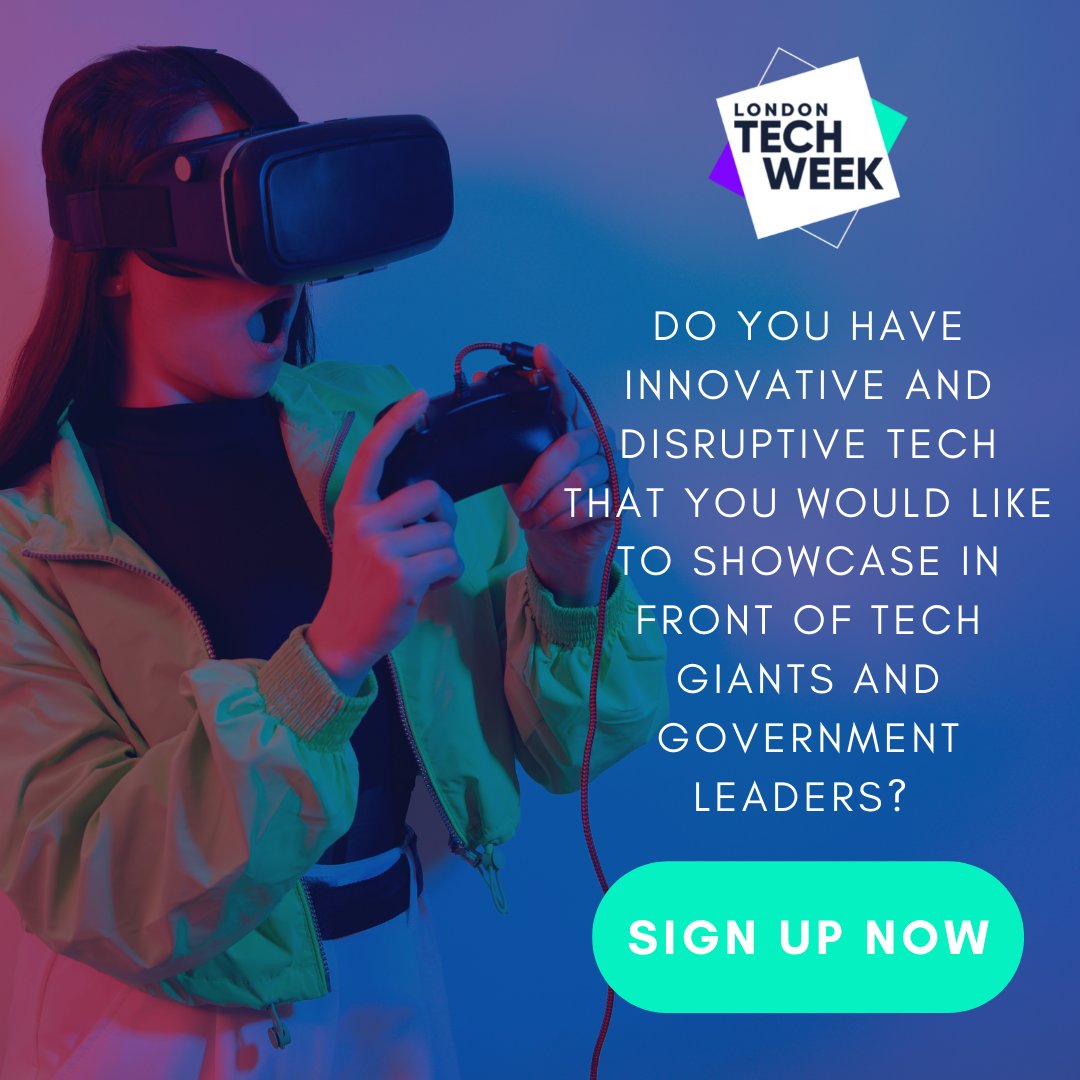 Do you have an interactive innovative tech product that you would like to showcase?  😎

Then our Innovation Hub at this year’s #LTW2022 is the solution for you!

You could be showcasing your product in front of tech giants and government leaders 🔥